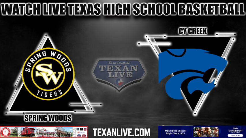 Spring Woods vs Cy Creek - 7:00PM - 1/11/2023 - Boys Basketball - Live from Cy Creek High School