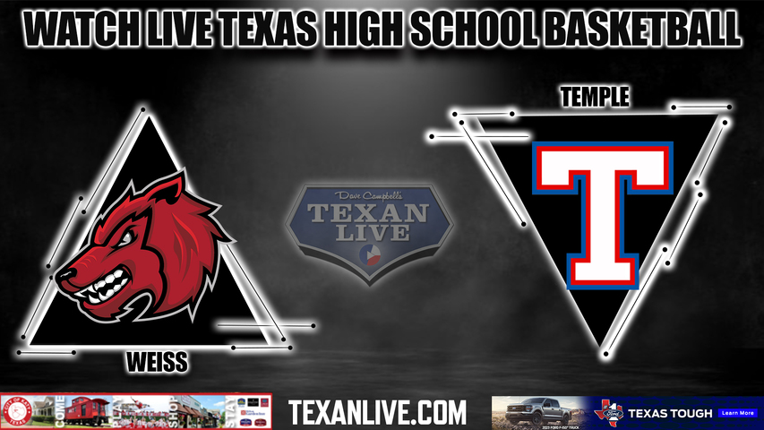 Weiss vs Temple - 7:00PM - 1/20/2023 - Boys Basketball - Live from Temple High School