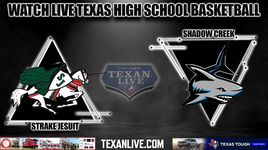 Strake Jesuit vs Shadow Creek - 1:00PM - 1/21/2023 - Boys Basketball - Live from Shadow Creek High School