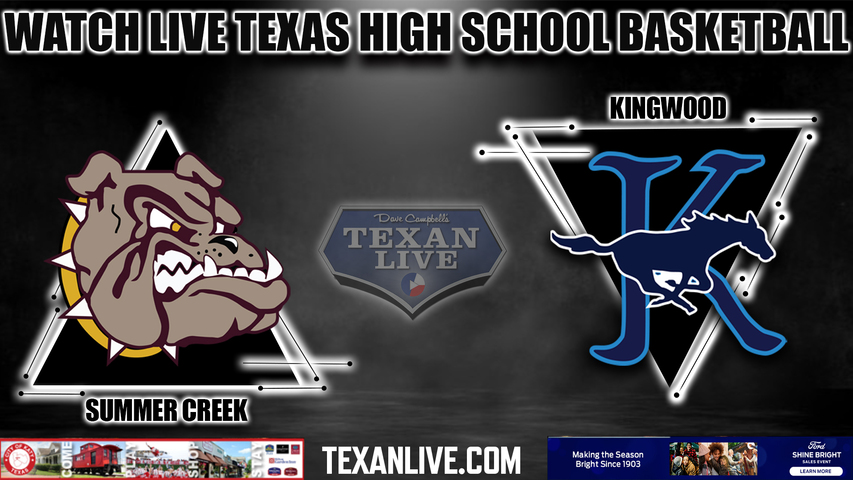 Summer Creek vs Kingwood - 7:00PM - 1/27/2023 - Boys Basketball - Live from Kingwood High School