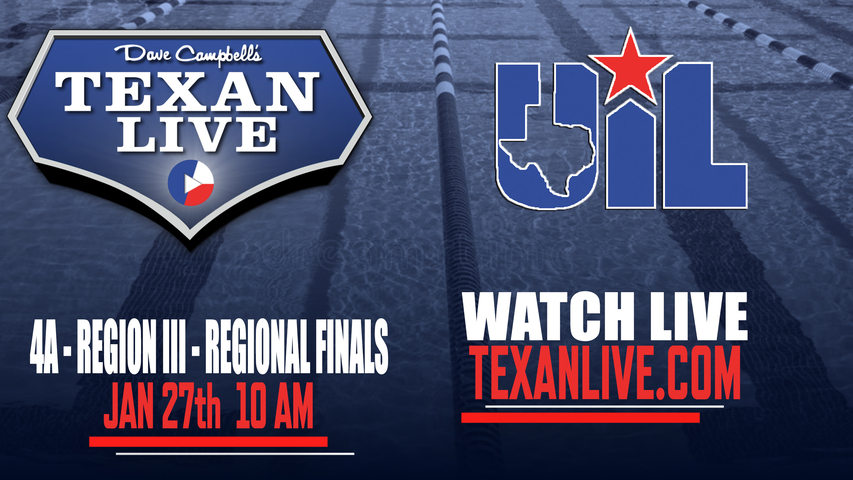 CONFERENCE 4A - REGION III - Swim Meet - finals - 10:00AM - 1/27/2023 - Live from Lamar High School Natatorium