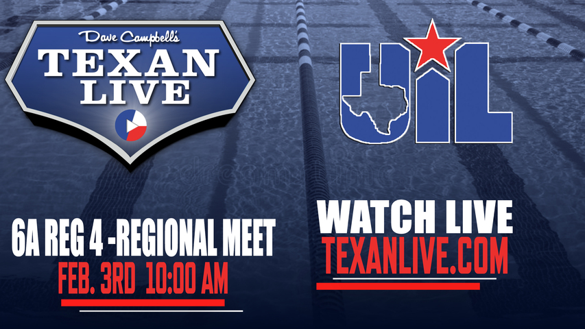 6A Region 4 Regional Swim Meet - Prelims - 10:00AM - 2/3/2023 - Live from Conroe ISD Natatorium