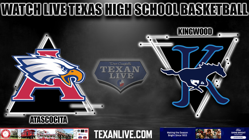 Atascocita vs Kingwood - 1:00PM - 2/10/2023 - Boys Basketball - Live from Kingwood High School