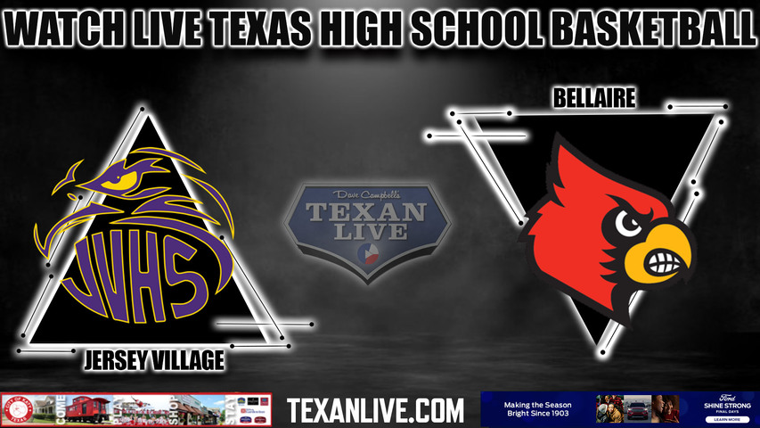 Jersey Village vs Bellaire - 7:00pm - 2/14/22 - Delmar FieldHouse - Girls Basketball - Bi-District playoffs