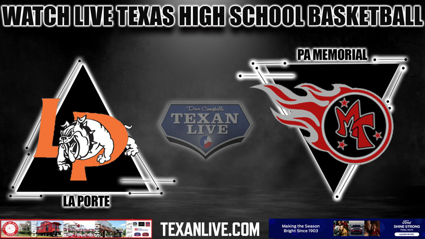 La Porte Vs PA Memorial - 7:30pm - 2/14/22 - Deer Park High School - Girls Basketball - Bi-District playoffs