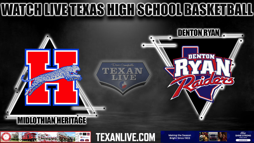 Midlothian Heritage vs Denton Ryan - 6:00pm - 2/14/22 - Irving MacArthur HS - Girls Basketball - Bi-District playoffs
