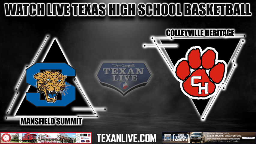 Mansfield Summit vs Colleyville Heritage - 6:00pm - 2/21/23- Channelview High School- Boys Basketball - Bi-district- Playoffs
