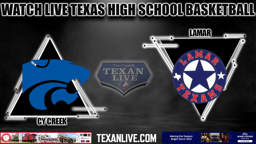 Cy Creek vs Lamar - 7:00pm - 2/13/22 - Delmar FieldHouse - Girls Basketball - Bi-District playoffs