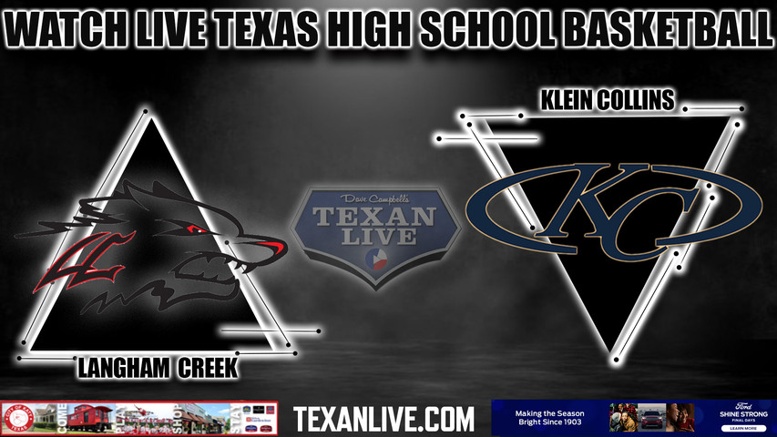 Langham Creek vs Klein Collins - 7:30pm - 2/13/22 - Cy Woods High School - Girls Basketball - Bi-District playoffs