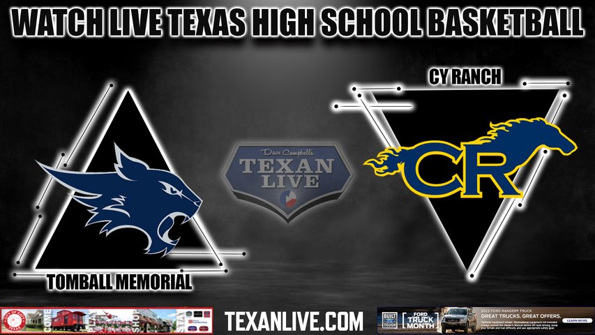 Tomball Memorial vs Cy Ranch - 6:00pm - 2/21/23- Cy Creek High School - Girls Basketball - Regional Quarter Final - Playoffs