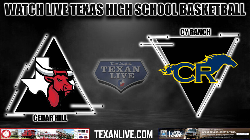 Cedar Hill vs Cy Ranch - 7:30pm - 2/24/23 - Lufkin - Panther Activity Center - Girls Basketball - 6A Region 2 Regional Semi-Final - Playoffs