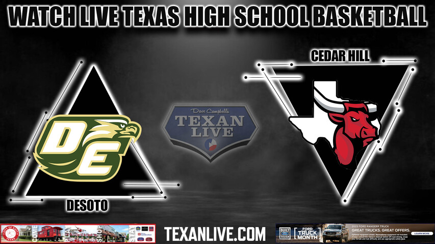 Desoto vs Cedar Hill - 1:00pm - 2/25/23 - Lufkin - Panther Activity Center - Girls Basketball - 6A Region 2 Regional Final - Playoffs