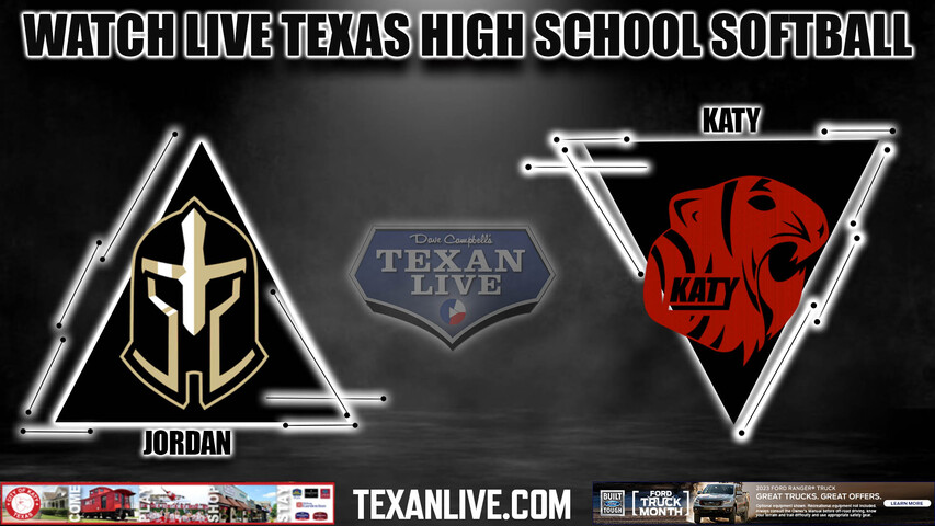Jordan vs Katy - 6PM - 2/28/2023 - Softball - Live from Katy High School