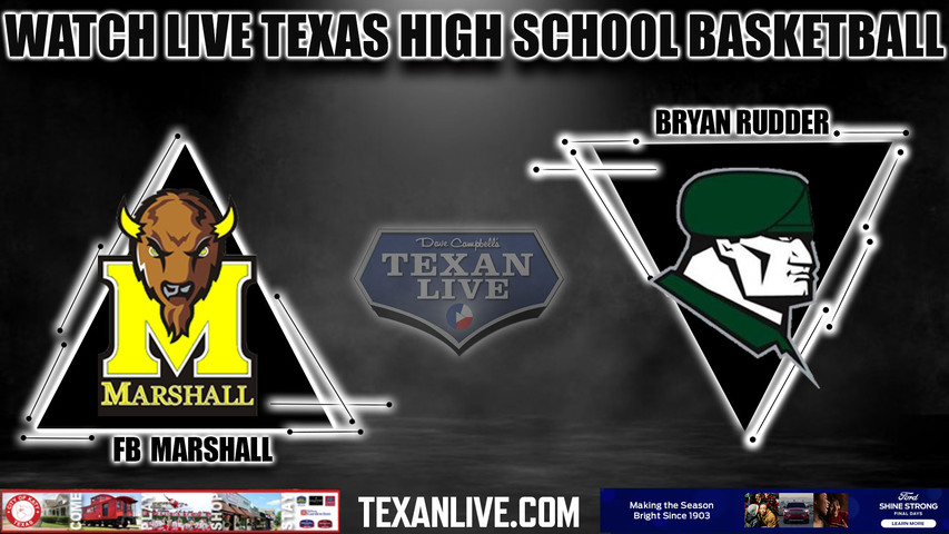 Ft Bend Marshall vs Bryan Rudder - 6:00pm - 3/3/23 - Berry Center - Boys Basketball l - 5A Region 3 Regional Semi-Final - Playoffs
