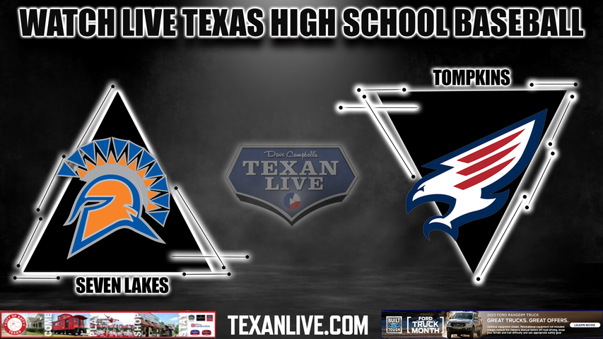 Seven Lakes vs Tompkins - 6:00PM - 3/21/2023 - Baseball - Live from Tompkins High School
