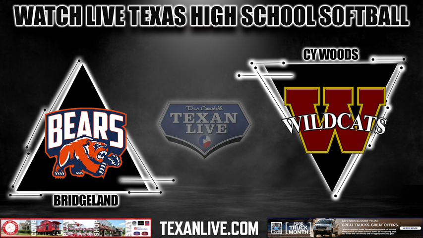 Bridgeland vs Cy Woods - 6:00PM - 3/21/2023 - Softball - Live from Cy Woods High School