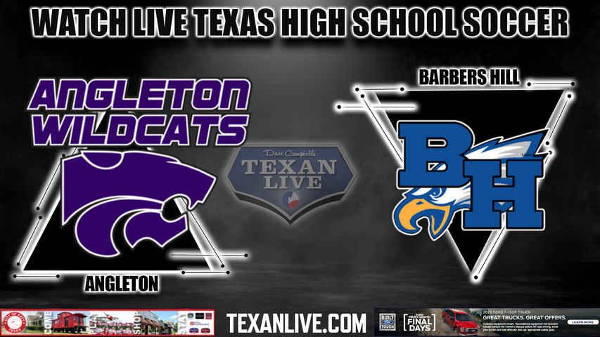 Angleton vs Barbers Hill - 7:30PM - 3/31/2023 - Girls Soccer- Live from Turner Stadium - Regional Quarter Finals - Playoffs