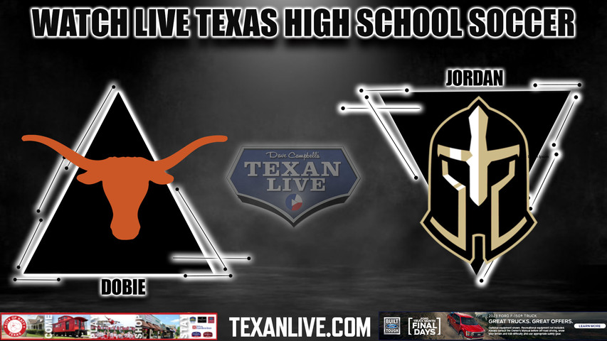 Dobie vs Jordan - 5:30PM - 4/7/2023 - Boys Soccer - Live from Abshier Stadium - Regional Semi- Finals - Playoffs