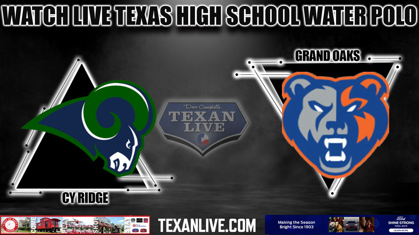 Cy Ridge vs Grand Oaks- Boys Varsity at TBA- 8/7/2023 - Water Polo - Live from CFISD Natatorium