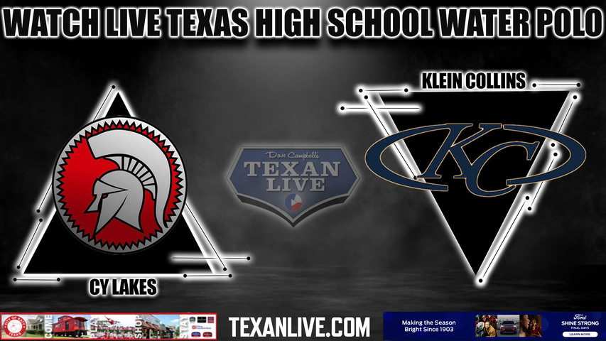 Cy Lakes vs Klein Collins- Boys Varsity at TBA- 8/8/2023 - Water Polo - Live from CFISD Natatorium