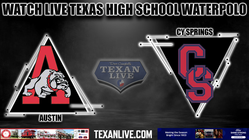 Cy Springs vs. FB Austin - 7:30pm- 8/17/2023 - Waterpolo - Boys - Live from CFISD natatorium