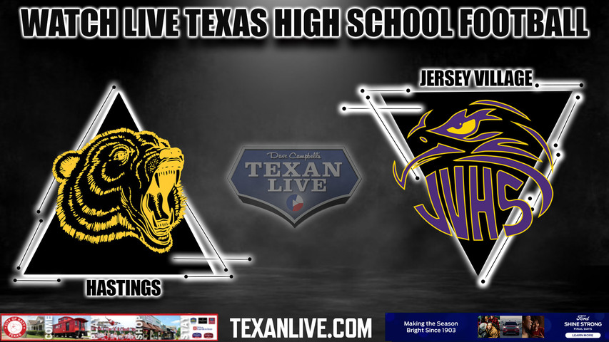 Alief Hastings vs Jersey Village - 7:30pm- 8/24/2023 - Football - Live from Pridgeon Stadium