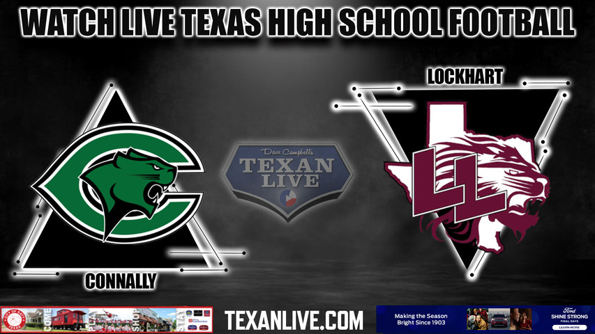 Pflugerville Connally vs Lockhart - 7:00pm- 9/1/2023 - Football - Live from Lion Stadium