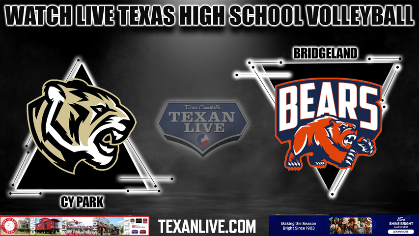 Cy Park vs Bridgeland - 5:30pm- 9/12/2023- Volleyball - Live from Bridgeland High School