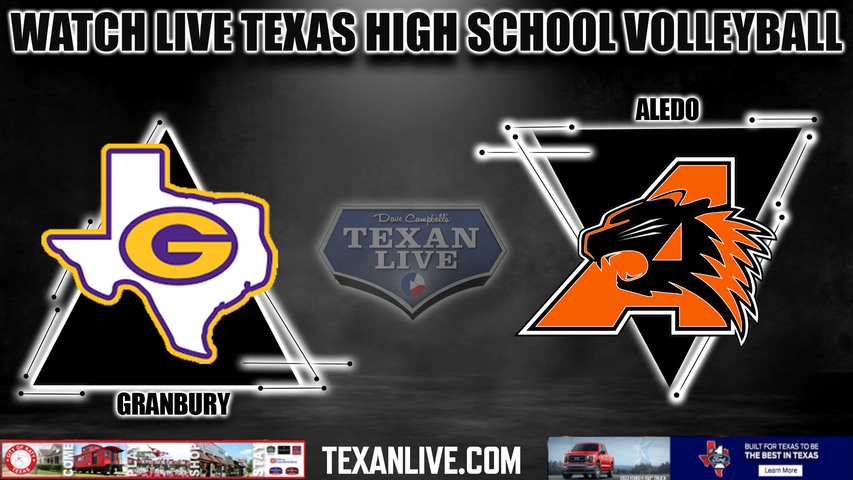 Granbury vs Aledo - 6:00pm- 9/12/2023 - Volleyball - Live from Aledo High School