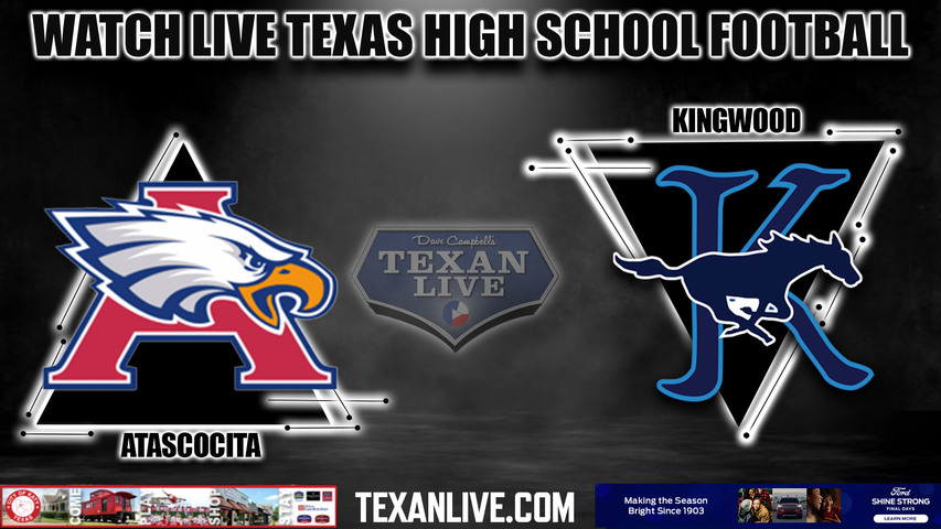 Atascocita vs Kingwood - 7:00pm- 9/21/2023 - Football - Live from Turner Stadium
