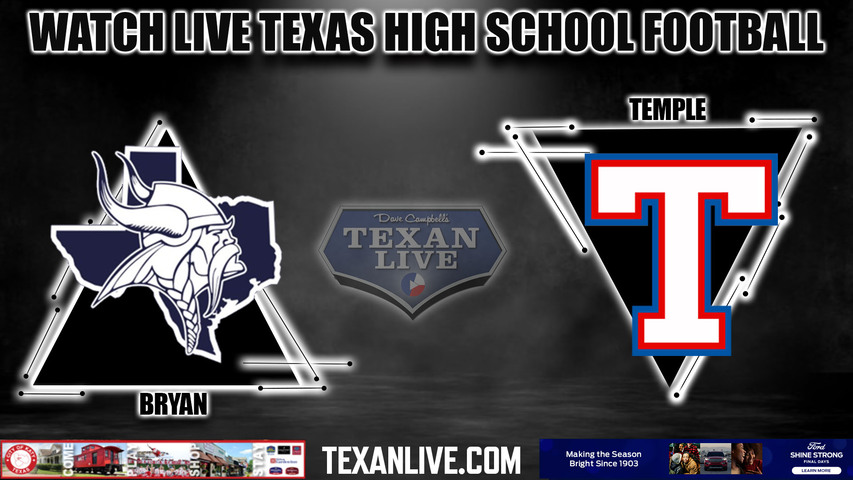 Bryan vs Temple - 7:30pm- 9/22/2023 - Football - Live from Wildcat Stadium