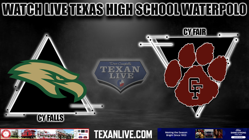 Cy Falls vs. Cy-Fair -6pm- 9/20/2023 - Waterpolo - Girls then Boys - Live from CFISD natatorium