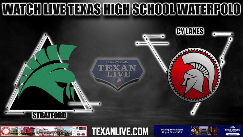 Stratford vs. Cy Lakes - 7pm- 10/10/2023 - Waterpolo - Girls - Live from CFISD natatorium