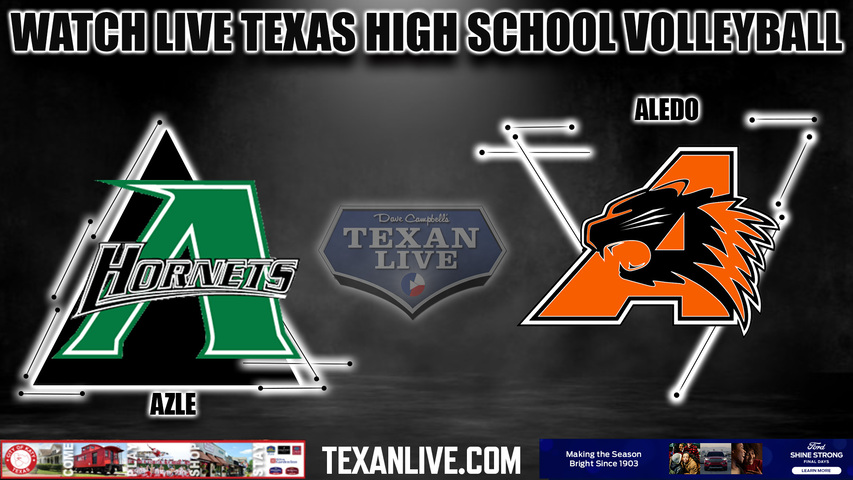 Azle vs Aledo - 6:00pm- 10/10/2023 - Volleyball - Live from Aledo High School