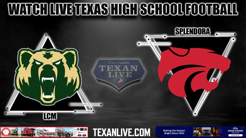 LCM vs Splendora - 7:30pm- 10/20/2023 - Football - Live from Wildcat Stadium