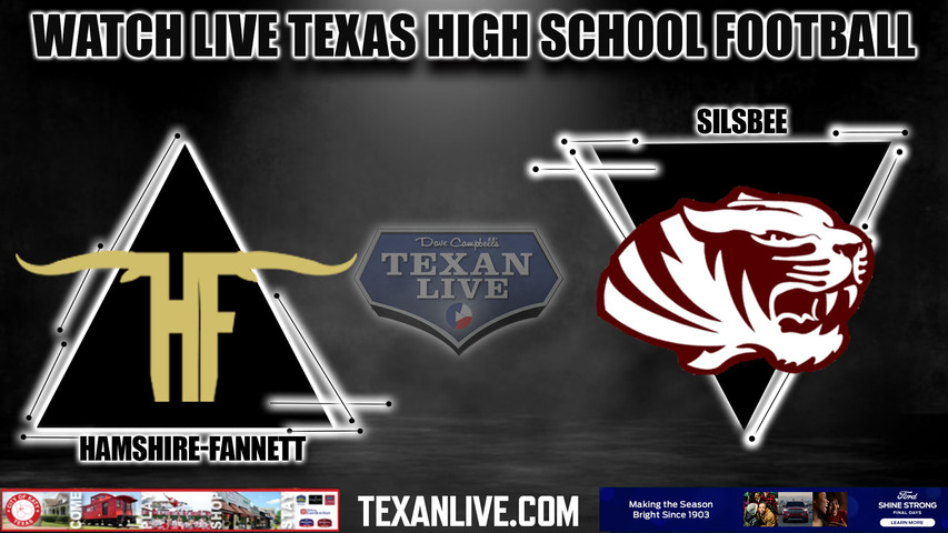 Hamshire Fannett vs Silsbee - 7:30pm- 10/20/2023 - Football - Live from Tiger Stadium