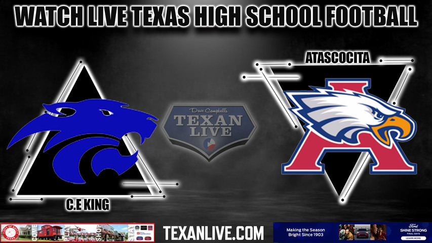 C.E. King vs Atascocita - 6:00pm- 10/21/2023 - Football - Live from Turner Stadium