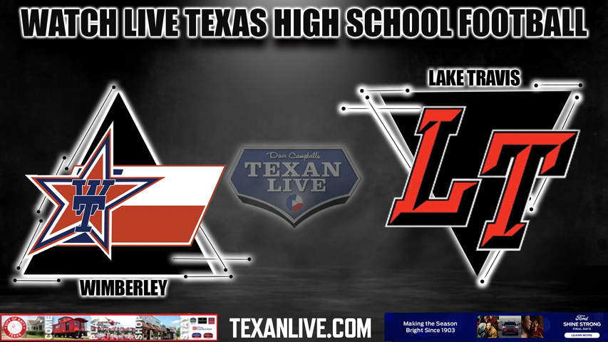 Lake Travis Freshmen White vs Wimberley - 5:30pm- 10/12/2023 - Football - Live from Track Field