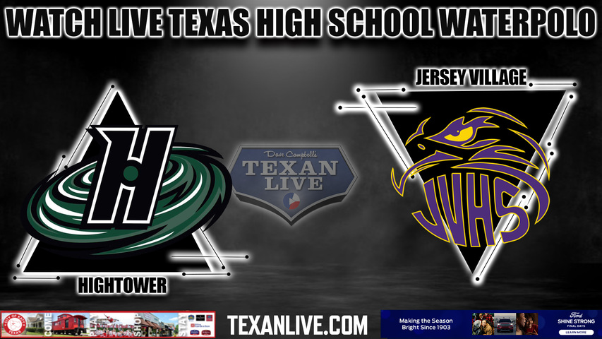 Hightower vs Jersey Village - Boys - 11:30am- 10/14/2023 - Waterpolo - Area Round playoffs- Live from CFISD natatorium