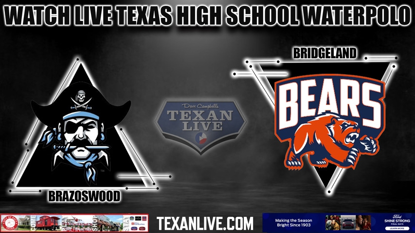 Brazoswood vs Bridgeland- Girls - 9am- 10/21/2023 - Waterpolo - Regional Semi-Final - playoffs- Live from Lamar HS Natatorium