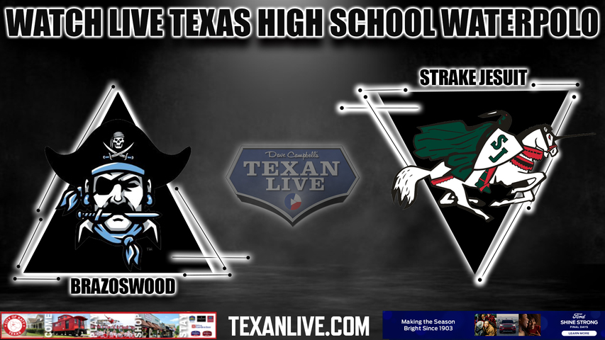 Brazoswood vs Strake Jesuit- Boys - 11:30am- 10/21/2023 - Waterpolo - Regional Semi-Final - playoffs- Live from Lamar HS Natatorium