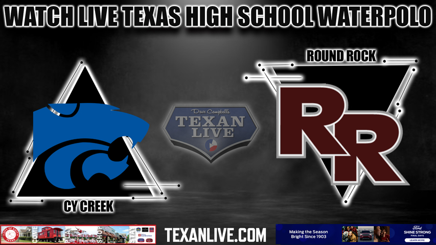 Cy Creek vs Round Rock- Girls - 10:30am- 10/21/2023 - Waterpolo - Regional Semi-Final - playoffs- Live from CFISD Natatorium