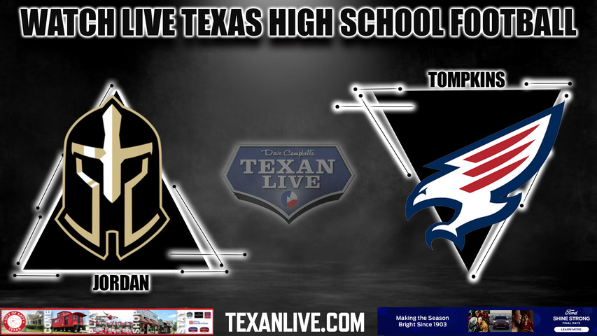 Jordan vs Tompkins - 6:30pm- 10/26/2023 - Football - Live from Rhodes Stadium