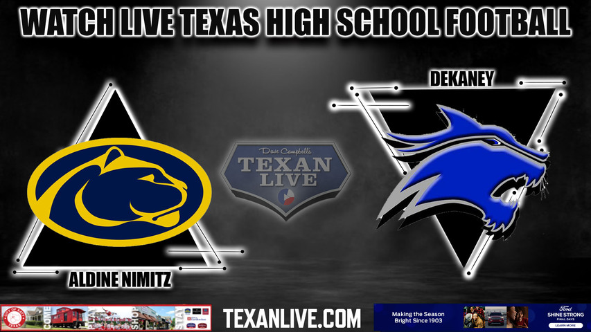 Nimitz vs Dekaney - 7:00pm 11/3/2023 - Football - Live from Planet Ford Stadium