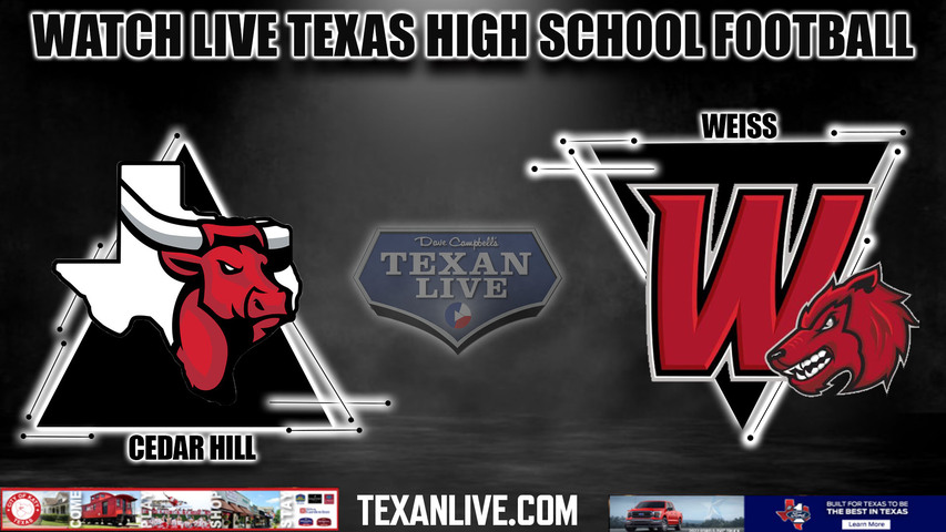 Cedar Hill vs Pflugerville Weiss - 7:00PM - 11/10/2023 - Football - Live from The Pfield - Bi District Playoffs