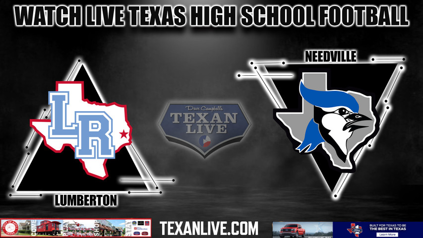 Lumberton vs Needville - 7:00PM - 11/16/2023 - Football - Live from Legacy Stadium - Area Round Playoffs