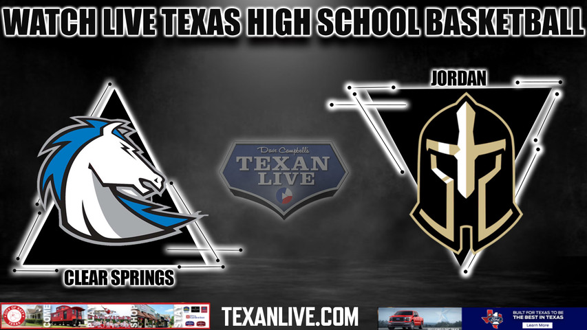 Clear Springs vs Jordan - 7pm- 11/28/2023 - Boys Basketball - Live from Jordan High School