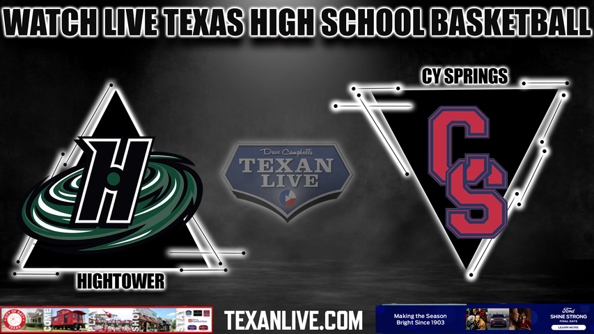 Hightower vs Cy Springs - 7:00pm- 12/1/2023 - Girls Basketball - Live from Cy Springs High School High School