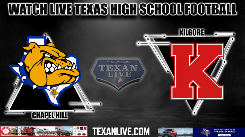 Chapel Hill vs Kilgore - 7:00PM - 12/1/2023 - Football - Live from Lobo Stadium - Regional Finals Playoffs