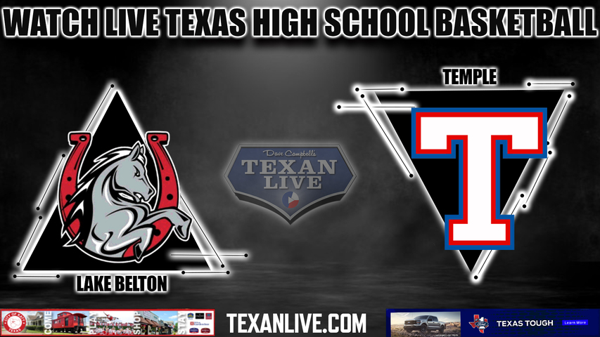 Lake Belton vs Temple- - 6:30pm- 12/5/2023 - Girls Basketball - Live from Lake Belton High School
